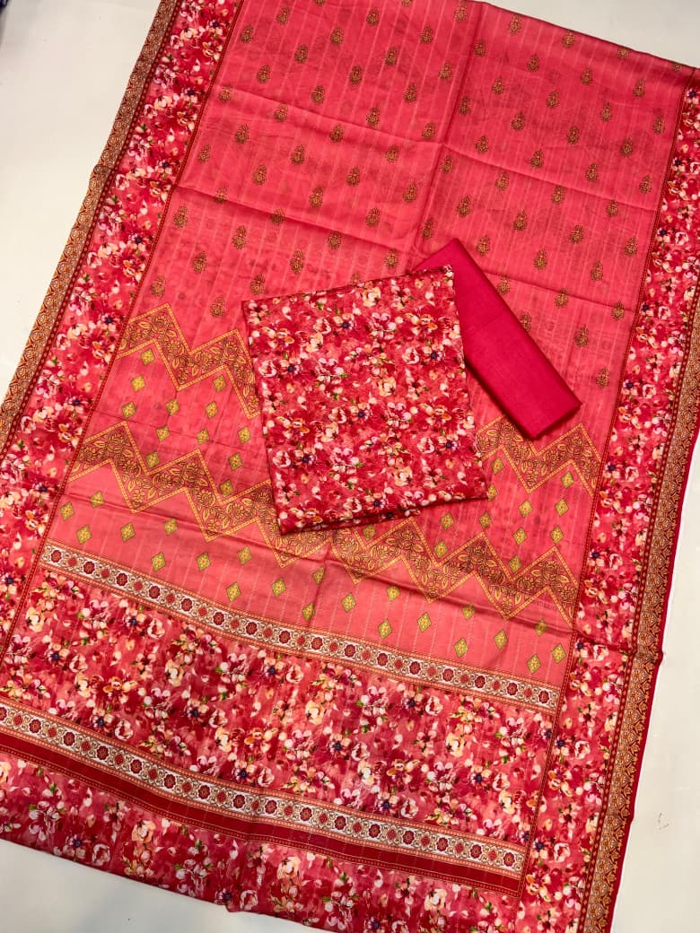 Printed Lawn 3pcs