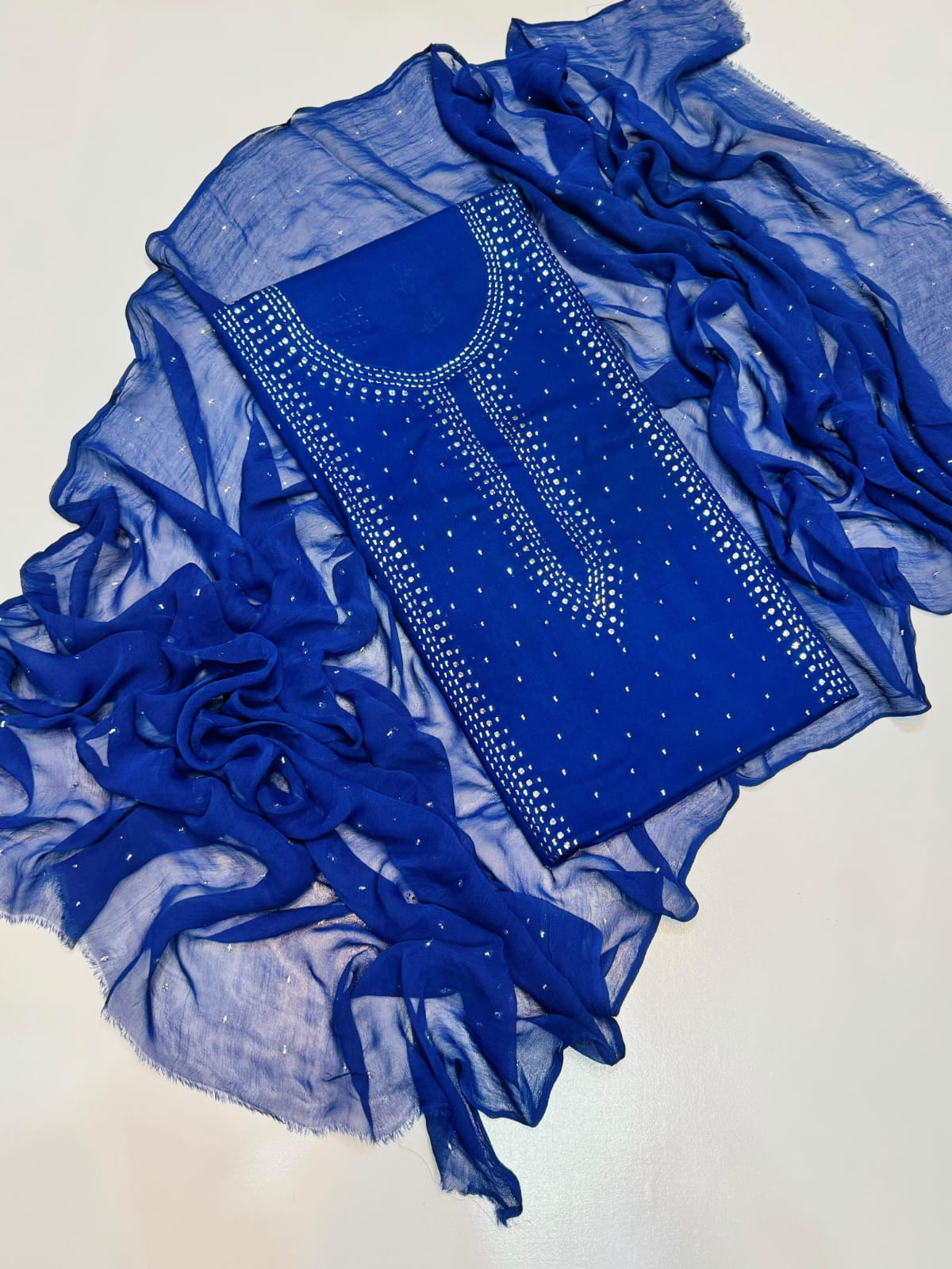 KURTA GALA LAWN MUKESH DRESS