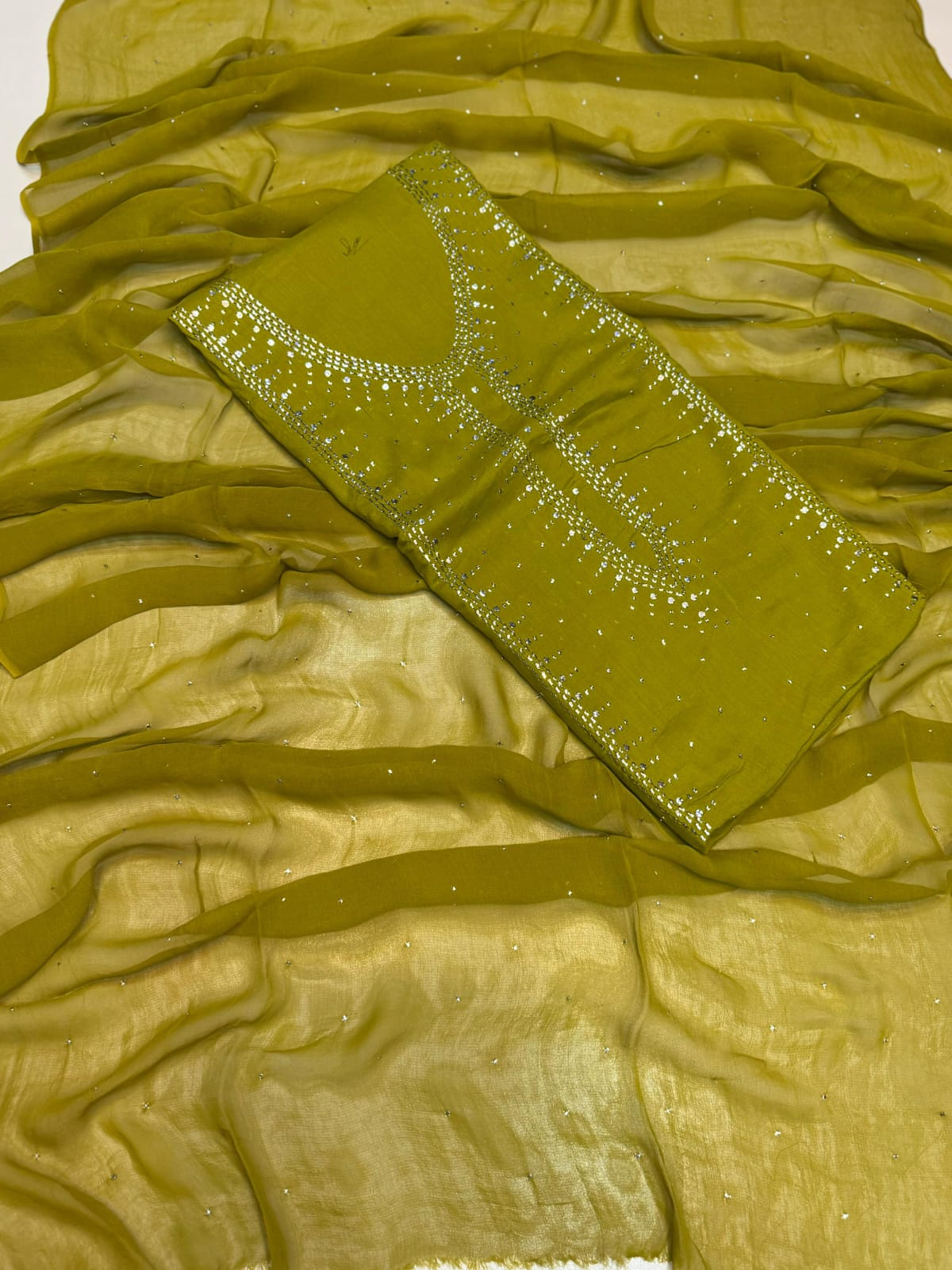 KURTA GALA LAWN MUKESH DRESS