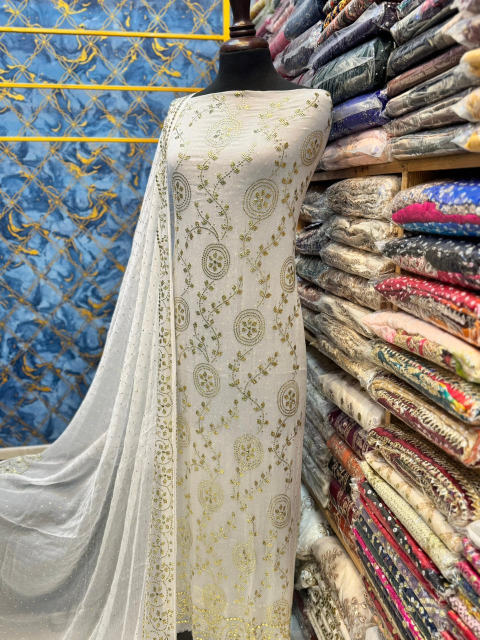 GOLDEN KAMDANI(MUKESH) WORK